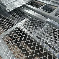 Решетчатая площадка и сетчатая площадка