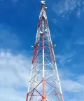 Трехгранная трубчатая башня связи