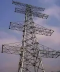 Трубчатая стальная опора ЛЭП