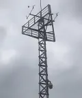 Метеорологическая ветроизмерительная мачта 