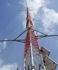 Метеорологическая ветроизмерительная мачта 