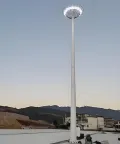 Трубчатая (одностоечная) высокомачтовая опора освещения