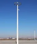 Трубчатая (одностоечная) высокомачтовая опора освещения