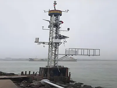 Метеорологическая ветроизмерительная мачта 